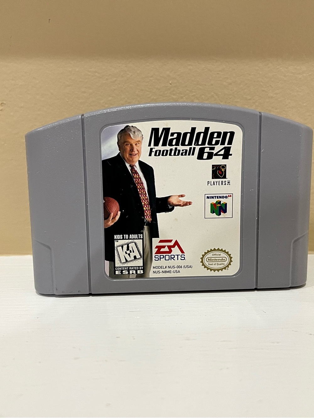 Madden Football NFL N64 Nintendo Video Game